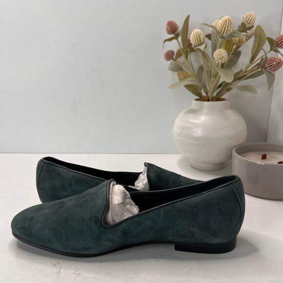 Vionic Willa II Slip-on Suede Slip On Loafer Green Women's 7.5 M Tried On - Picture 7 of 9